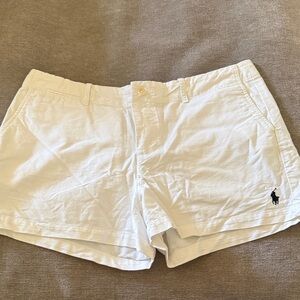 Ralph Lauren Women's White Cargo Shorts